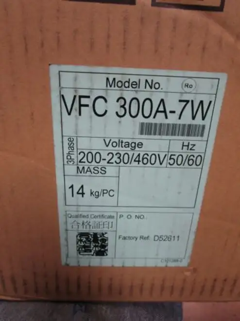 Fuji Electric Vfc300A-7W Ring Compressor