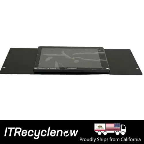 Crestron Tsw-1060 10" Wall Mount Touch Panel Screen Black W/ Rack Mount Adapter