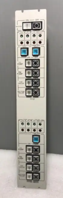 Tel Tokyo Electron Control Paner Tyb61G-1/Sw1 / Tyb515-1/I016 / 3D81-000021-V3