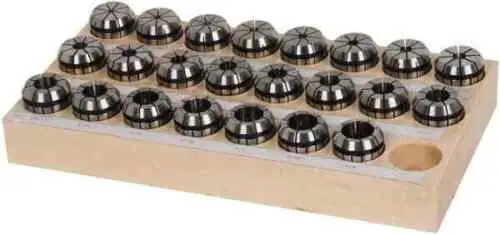 Kennametal 2269974 Collet Set: 23 Pieces Series Er32 1/8 To 13/16" Capacity