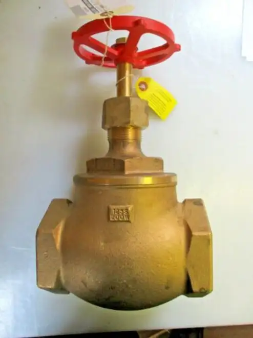 New Milwaukee Valve Co Globe Valve Class 125 3 Inches Part 502 M352Ma