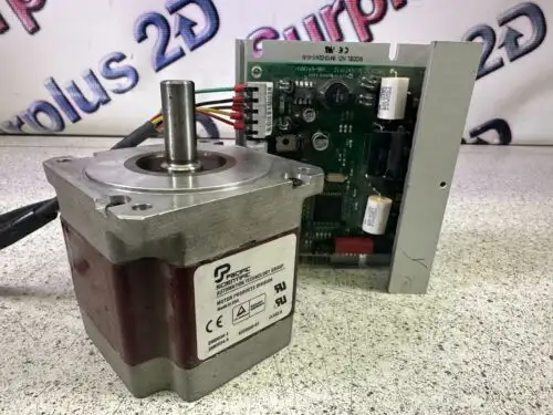 Pacific Scientific 6410-024-N-N-N Stepper Motor Controller W/Powerpac Step Motor