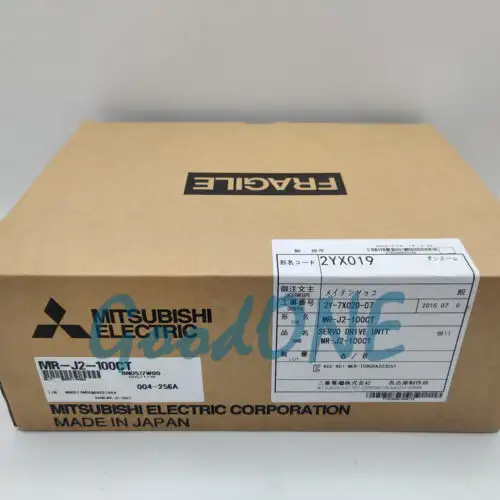 New Mitsubishi Mr-J2-100Ct Servo Driver Mrj2100Ct Amplifier Motor Control
