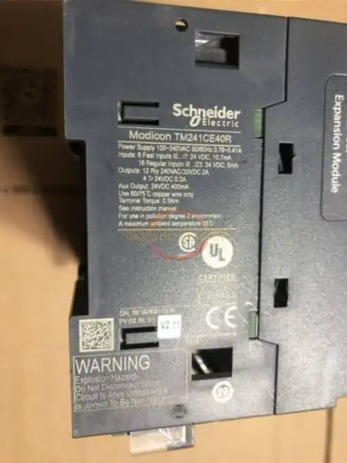 Disassembled Plc Controller Tm241Ce40R