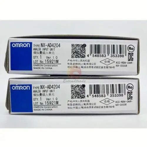 Omron Nx-Ad4204 Nx-Ad4204 Nx Analog Input Unit