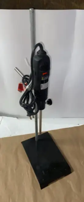 Polyscience Corp X-120 Homogenizer / Mixer With Stand And Dispersing Element
