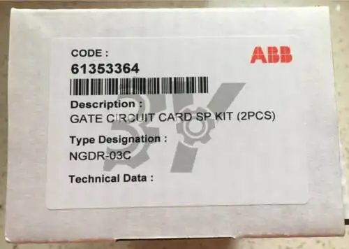 New Abb 61353364E Acs600 Ngdr-03C Gate Circuit Card Sp Kit