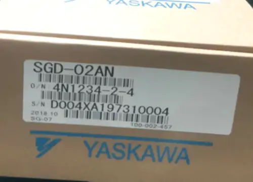 New Yaskawa Sgd-02An Servo Driver