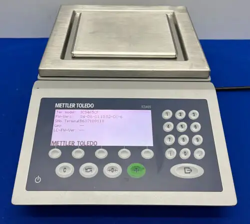 Mettler Toledo Platform Counting Compact Scale Ics465 Mod. Ics4X5-1
