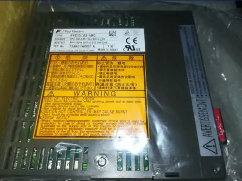 Fuji Ryb751S3-Vbc Servo Drive Ryb751S3Vbc In Expedited