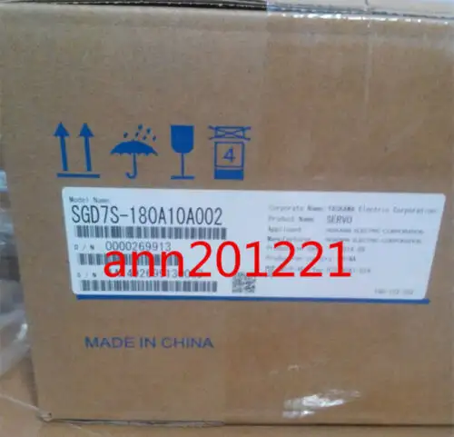 Yaskawa Sgd7S-180A10A002