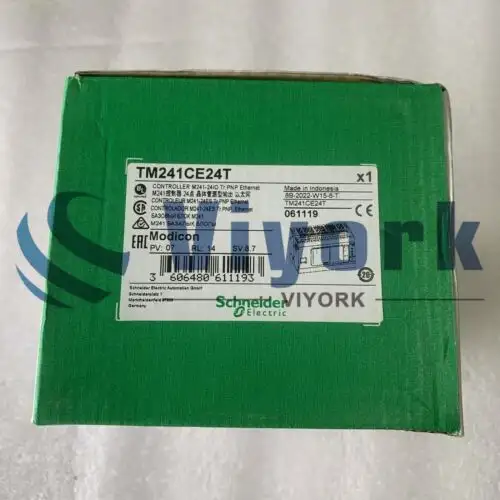 Schneider Tm241Ce24T Logic Controller M241-24Io Tr. Pnp Ethernet