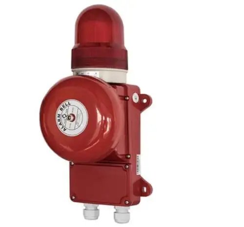1X Universal Alarm Wall Mounted Ac/Dc Sound And Photoelectric Bell Alarm Sg-6Lj