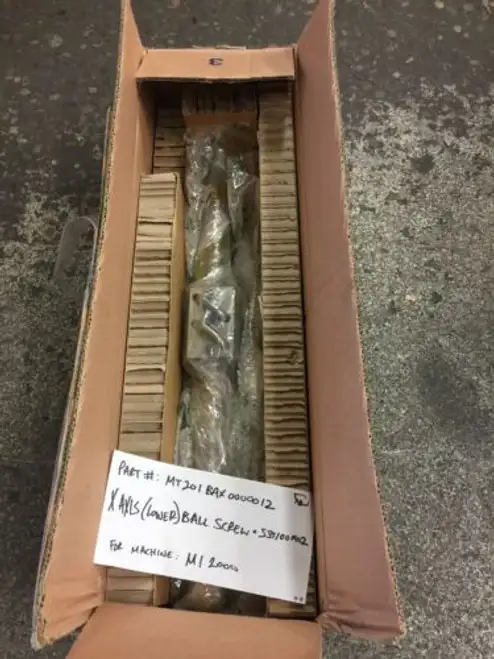 Mori Seiki Mt201Bax0000012 X-Axis Lower Ball Screw_From Mt2000_Moriseikinew