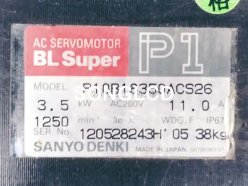 Sanyo Denki Motor P10B18350Acs26