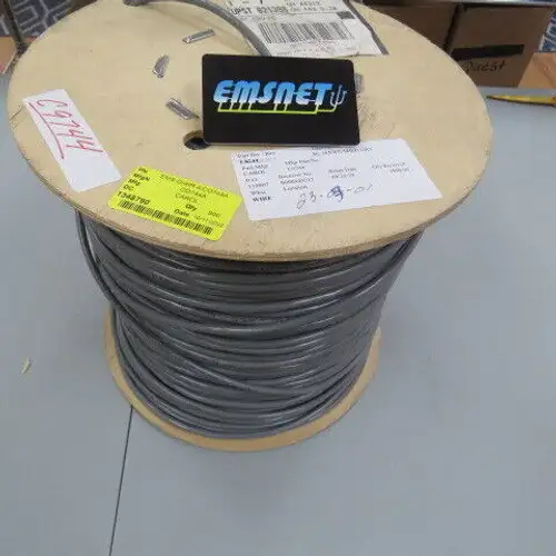 Carol Co744A Of 900 Per Lot 8C 24Awg Shld Gry Partial Spool Of Approx 900