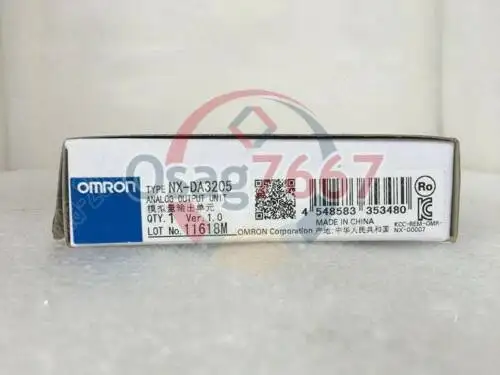 One Omron Plc Output Unit Nx-Da3205 Nx-Da3205