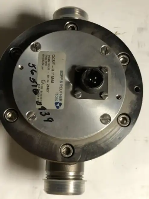 New Bopp & Reuther Oc5/F-R 1" M/M Oval Wheel Meter Bopp & Reuther Oc5/F-R Ex