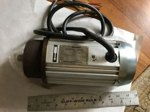 New Shinko Pr01G-63L-005 Electric Shinko Permaron Ac Motor Eh
