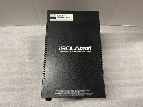 Egs Sola / Hevi-Duty 63Z215 Isolatron Isolating Ground Filter