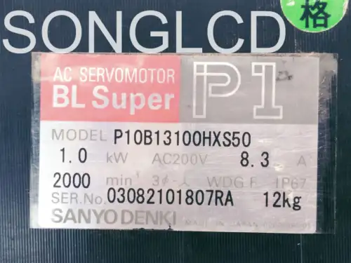 Sanyo Denki Servo Motor P10B13100Hxs50
