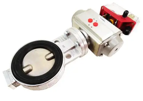 Warex Tcr3Mvazwa 100249917 Dr00060U Dkz110 Butterfly Valve W/ Tcr3M Actuator