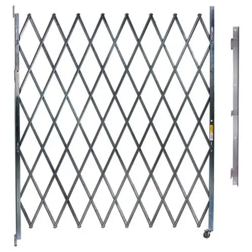 Illinois Engineered Products Ssg465 Single Folding Gate 3'W To 4'W And 6'H