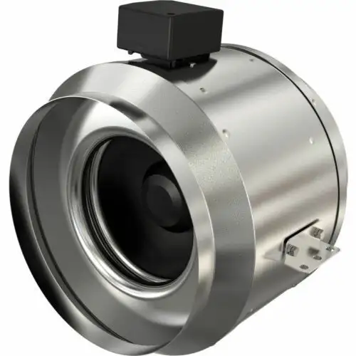 New Fantech Inline Mixed Flow 10" Duct Fan Fkd 10 115V 910 Cfm