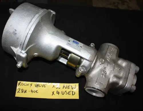 Airtec Rocky Tpc-2311-40B 1.5" Dn 40 Bspt 3 Way Piston Actuated Valve