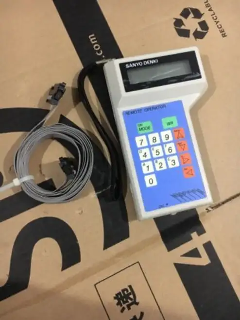 Sanyo Denki Rp-001 Remote Operator With The Communication Cable