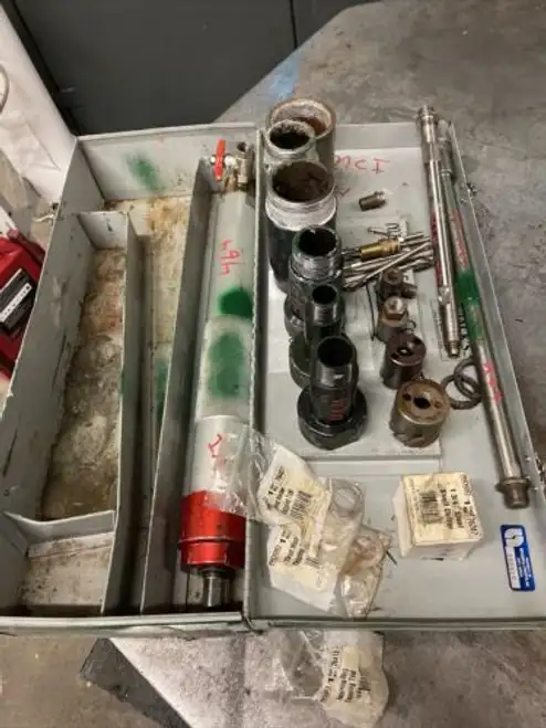 Ridgid 75982 14 In Maximum Travel Tapping Tool And Extras Tz21
