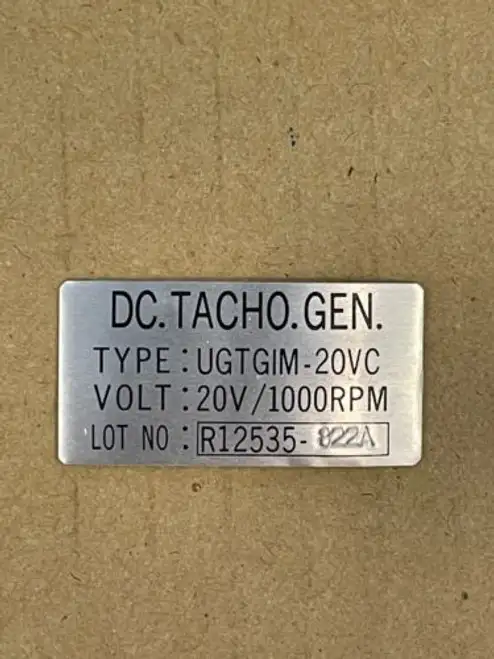 Yaskawa Ugtgim-20Vc Tachometer