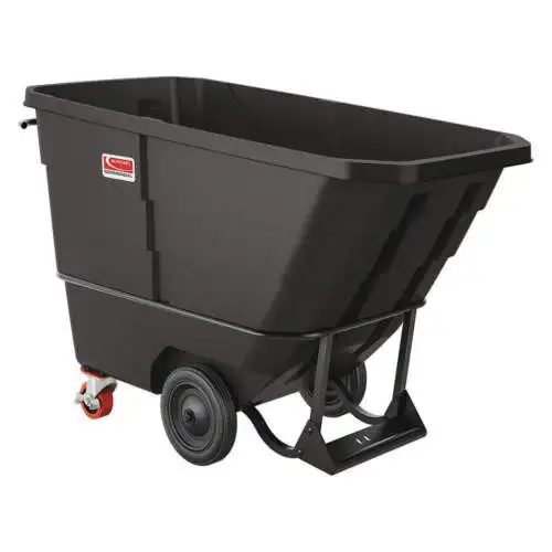 Suncast Commercial Rmttsd100 Tilt Truck Standard Black 1300 Lb.