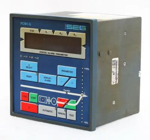 Seg Pcm1-G Power Protection Type: Pcm1-G-15-U4-P01 Alarm Parameters 8440-1661
