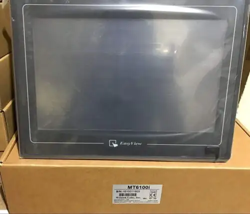 New Weintek Weinview Mt6100I V2Wv 10" Lcd Touch Screen Operator Hmi Panel