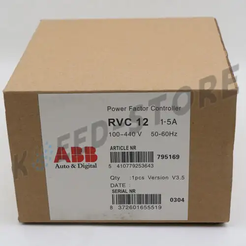 Abb Rvc-12/1-5A Power Factor Automatic Compensation Controller