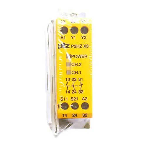 Pilz P2Hz X3 24Vdc 2N/O 1N/C 774350 Safety Relay