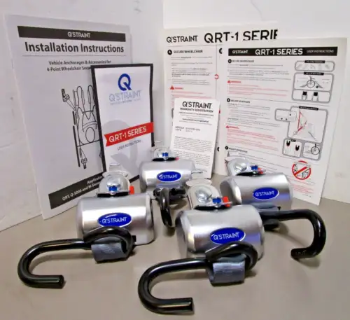 X4 Q-Straint Q8-6209 Max Retractor Occupant Restraint Q5-3053-4-2 Q-8301-L