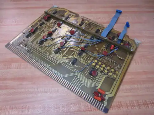 Unimation D918A5 Circuit Board W/2 Ribbon Cables