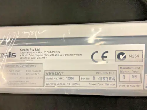 Xtralis Vhx-1200 / Vhx1200 Vesda - Ups