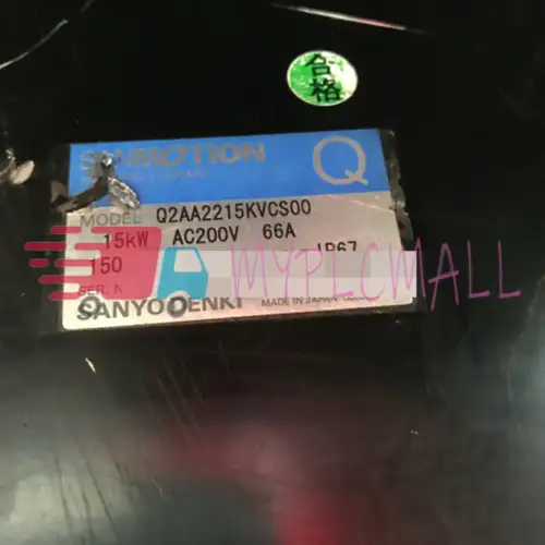 Sanyo Denki Servo Motor Q2Aa2215Kvcs00