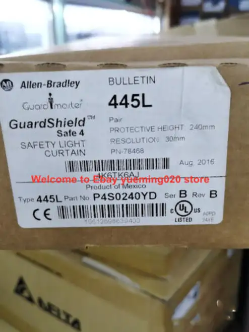 Type: 445L P4S0240Yd Safety Light Curtain