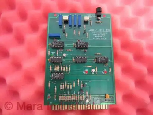 Wirtz Mfg. 190152 Sync Control Board Revision: C Pack Of 3