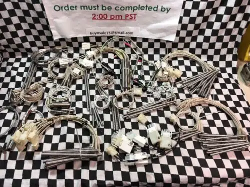 Big Lot Tempco Watlow Wood Dale Rod Thermocouple Hd06-0500N Hdc13124 Hdco9375