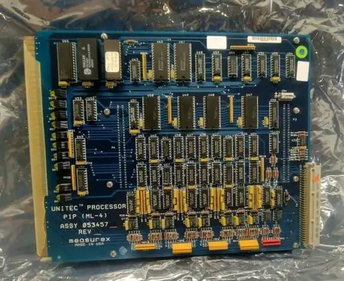 Guaranteed Measurex Unitec-Processor Pc Board Pip Ml-4 053457-00