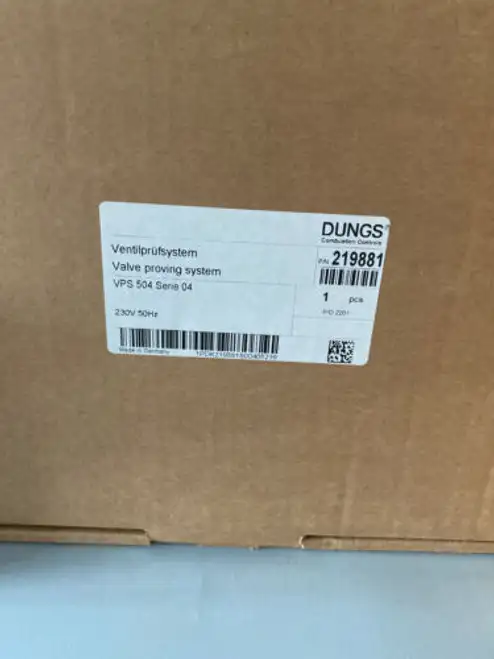 Dungs Vps 504 S04 Leak Detector Leak Detection Program Controller