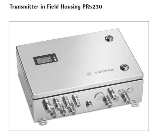 Sartorius Pr5230 Transmitter In Field Housing-Sartorius Pr5230 W1-L0-De1-Da1-C11