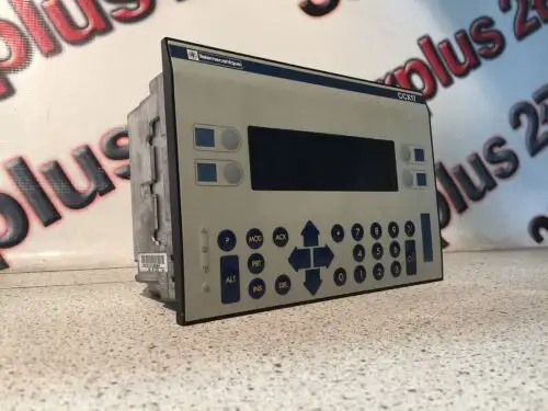 Schneider Automation Model Tccx1720Lw 4 Line Lcd Operators Panel