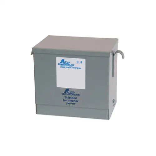Acme Electric T2A533091S Three Phase Transformer 6Kva 480V