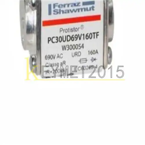 2Pcs Ferraz Shawmut Pc30Ud69V160Tf W300054 690V Fuse